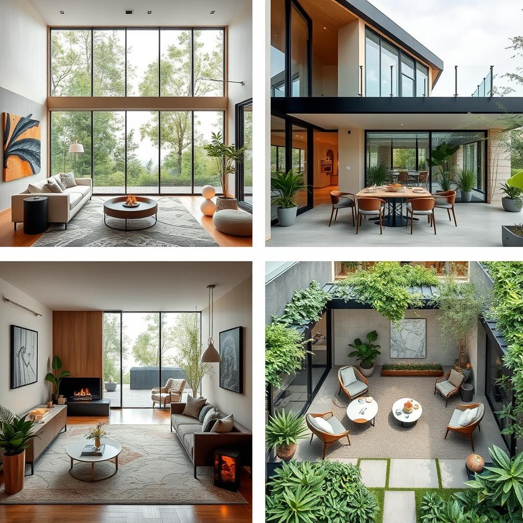 Beautifully designed spaces that represent the best in modern architecture and interior design