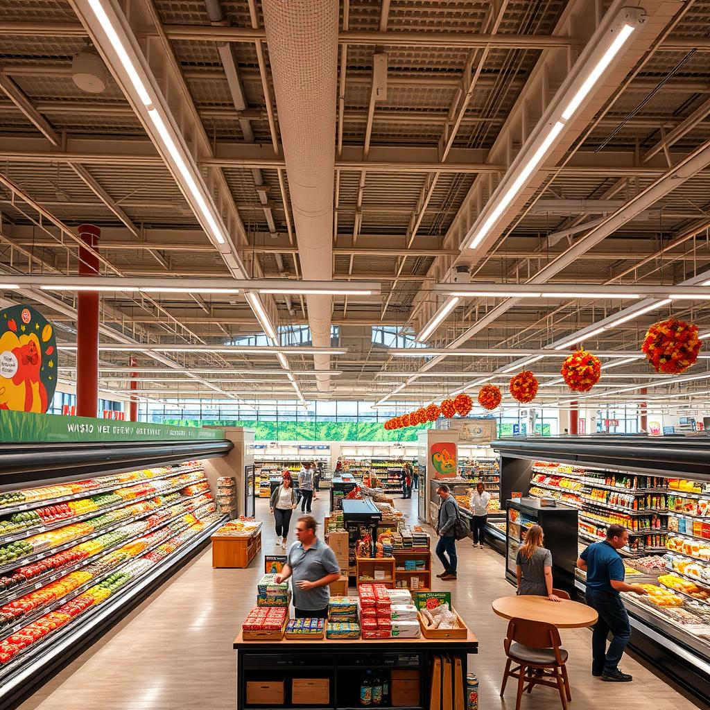 The best supermarket spaces designed for an exceptional shopping experience