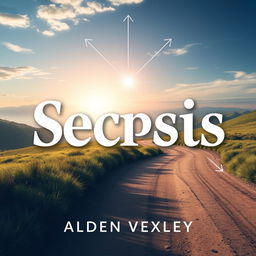 A flat cover design for a book titled 'Elipsis Secrets' by Alden Vexley