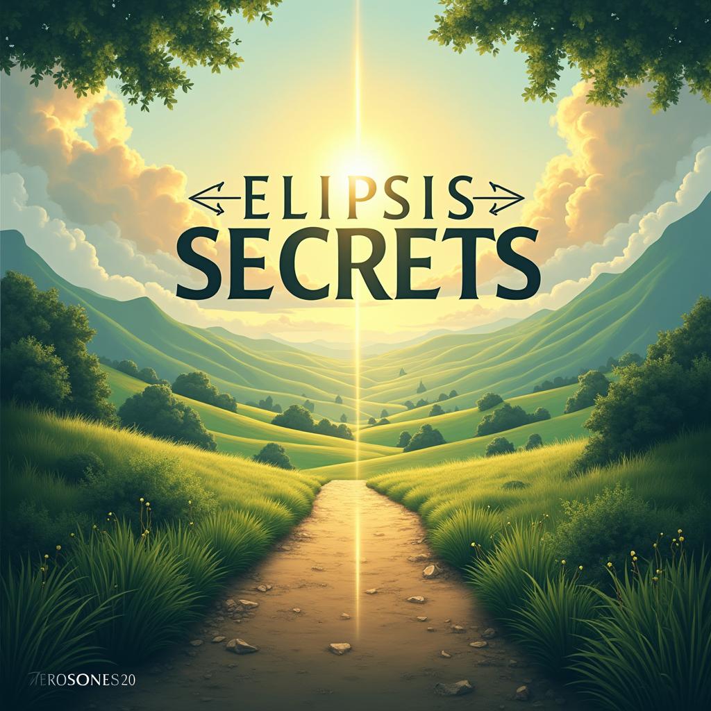 A realistic image of a serene landscape featuring a lush path leading toward a bright horizon, symbolizing transformation