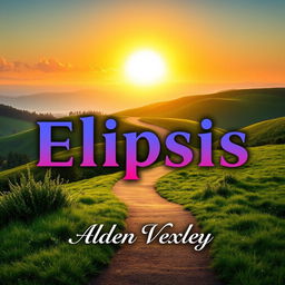 A serene landscape featuring a winding path that leads toward a bright, hopeful horizon, symbolizing transformation