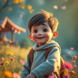 A heartwarming story video about love featuring a young boy named Miracle