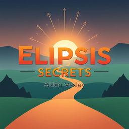 A flat cover design featuring a serene landscape background with a winding path leading toward a bright horizon, symbolizing transformation