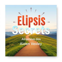 A flat cover design featuring a serene landscape background with a winding path leading toward a bright horizon, symbolizing transformation
