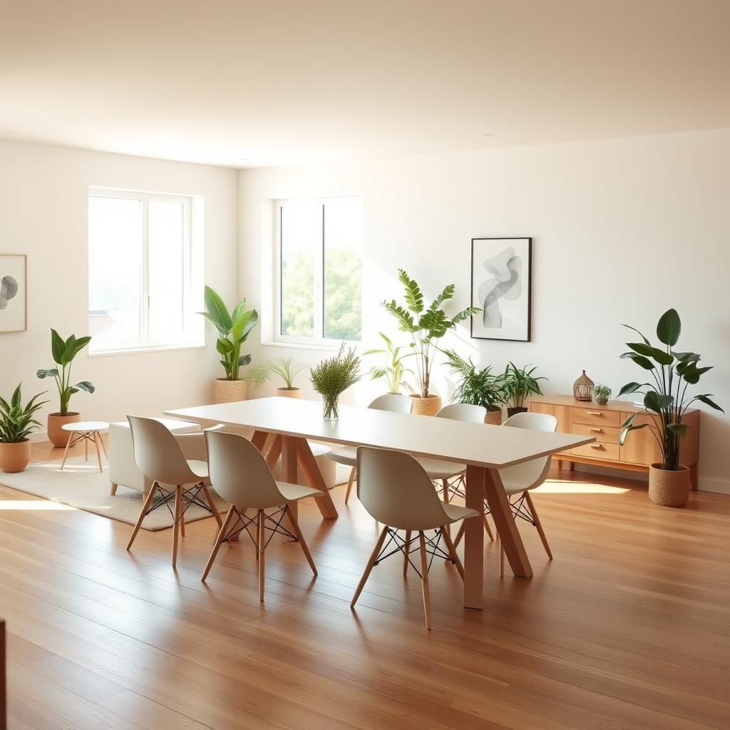 Explore Minimalism: Stunning Living & Dining Room Design