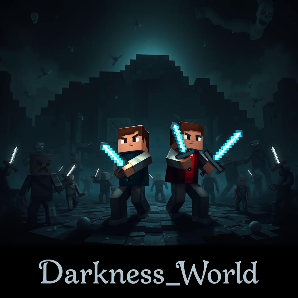 Dive into Darkness: Minecraft Survival Adventure