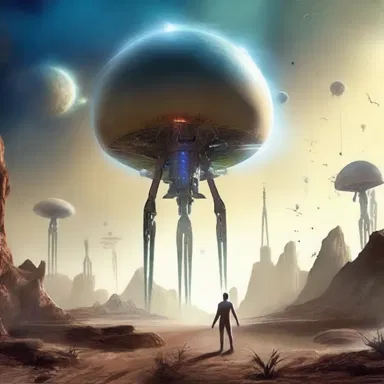 In the distant future, humans have evolved genetically engineered aculei to protect themselves from dangerous creatures on other planets.