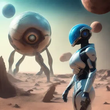 In the distant future, humans have evolved genetically engineered aculei to protect themselves from dangerous creatures on other planets.