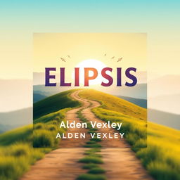 A flat book cover design titled 'Elipsis Secrets' by author Alden Vexley