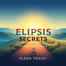 A flat book cover design titled 'Elipsis Secrets' by author Alden Vexley