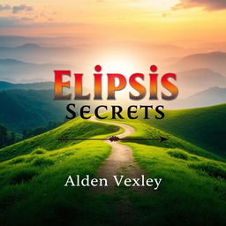 A book cover design featuring a serene landscape with a winding path leading toward a bright horizon symbolizing transformation