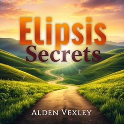 A book cover design featuring a serene landscape with a winding path leading toward a bright horizon symbolizing transformation