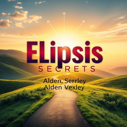 A book cover design featuring a serene landscape with a winding path leading toward a bright horizon symbolizing transformation