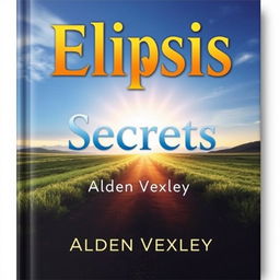 A book cover design titled 'Elipsis Secrets' prominently displayed in a bold, eye-catching large font at the center