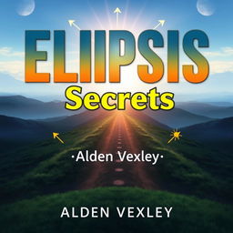 A flat cover design titled 'Elipsis Secrets' boldly displayed in large, eye-catching font at the center