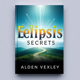 A flat book cover design titled 'Elipsis Secrets' prominently displayed in bold, eye-catching font at the center