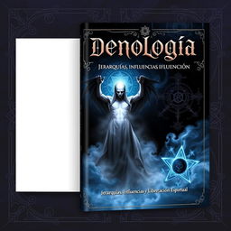 Book cover design for 'Demonología: Jerarquías, Influencias y Liberación Espiritual'