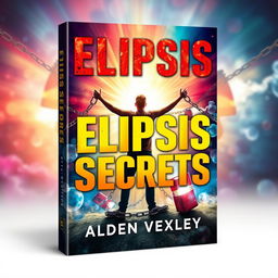 A realistic, vibrant book cover scene depicting a person breaking free from chains, symbolizing transformation and change