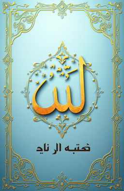 A modern and innovative book cover design for "المعجم اليسير للقرآن واللغة" featuring the Arabic letter 'ض' in a creative and artistic style that represents the richness of the Arabic language