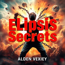 A realistic and vibrant scene depicting a person breaking free from chains, symbolizing transformation and change