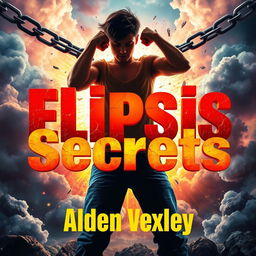 A realistic and vibrant scene depicting a person breaking free from chains, symbolizing transformation and change