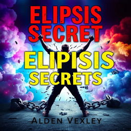 A vivid and realistic scene depicting a person breaking free from chains, symbolizing transformation and change