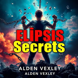 A vivid and realistic scene depicting a person breaking free from chains, symbolizing transformation and change