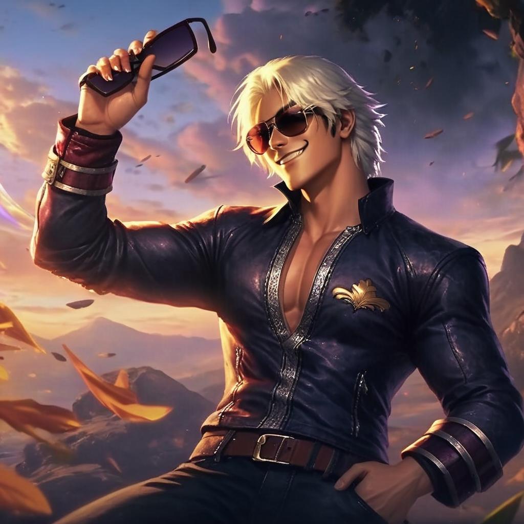 Add sunglasses and smile