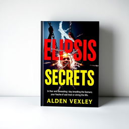 A vibrant and realistic cover design for a book titled 'Elipsis Secrets' by Alden Vexley