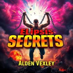 A realistic and vibrant scene featuring a person breaking free from chains, symbolizing transformation and change