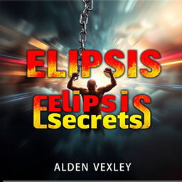 A realistic and vibrant book cover design featuring a central figure breaking free from chains, symbolizing transformation and empowerment