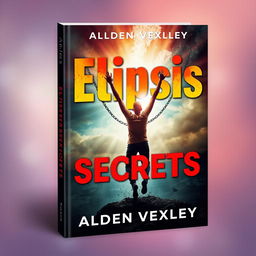 A realistic, vibrant book cover design titled 'Elipsis Secrets' by Alden Vexley