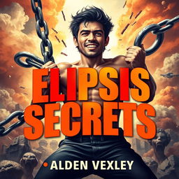 A vibrant and realistic scene depicting a person breaking free from large, heavy chains, symbolizing transformation and empowerment