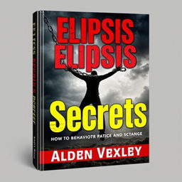 A realistic and vibrant book cover design featuring a person breaking free from chains, symbolizing empowerment and transformation