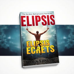 A realistic and vibrant book cover design depicting a person breaking free from chains, centrally placed, symbolizing transformation and change