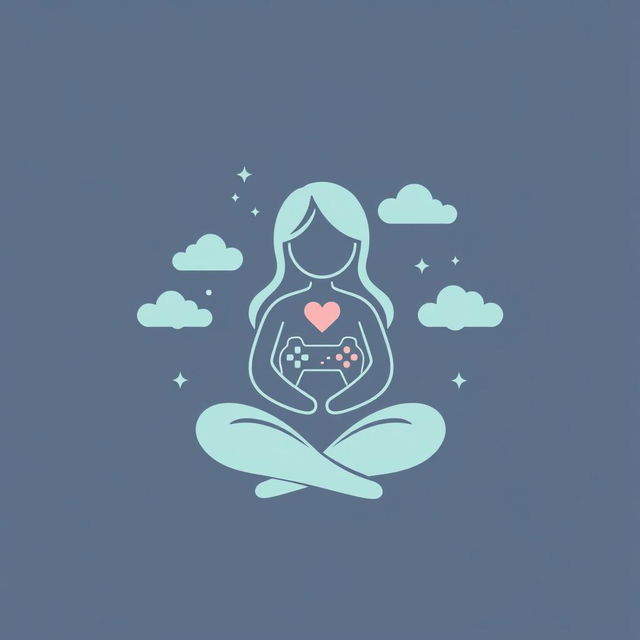 A serene and gentle symbol representing a calm, kind person