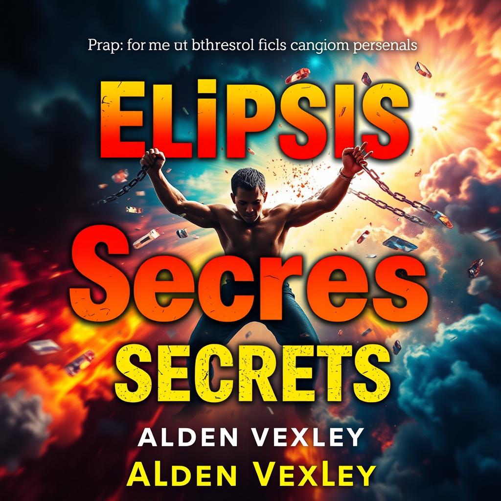 A realistic and vibrant scene of a person breaking free from chains, symbolizing transformation and empowerment