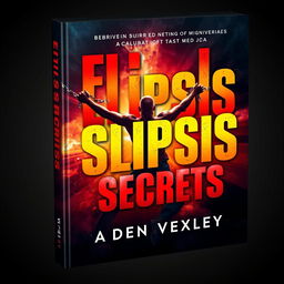 A realistic and vibrant book cover design featuring a powerful scene of a person breaking free from chains, symbolizing transformation and change