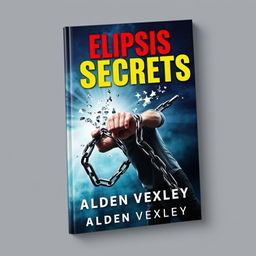 A realistic and vibrant book cover featuring a person breaking free from chains, symbolizing transformation and change