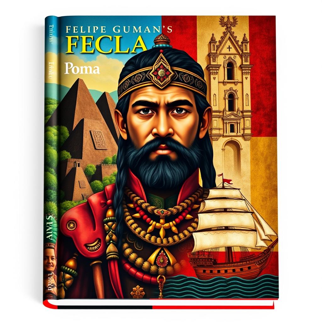 A book cover that beautifully captures the duality of a Spanish conquistador and an Incan warrior