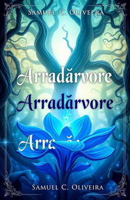 A fantasy book cover design for 'Arradárvore' by Samuel C
