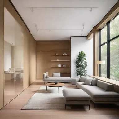 The ad hominem approach of the architect focused on creating a space that reflected the client's personality rather than following traditional design principles.