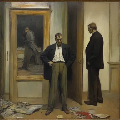 The artist's ad hominem style of painting emphasized the expression of personal emotions rather than capturing the objective reality.