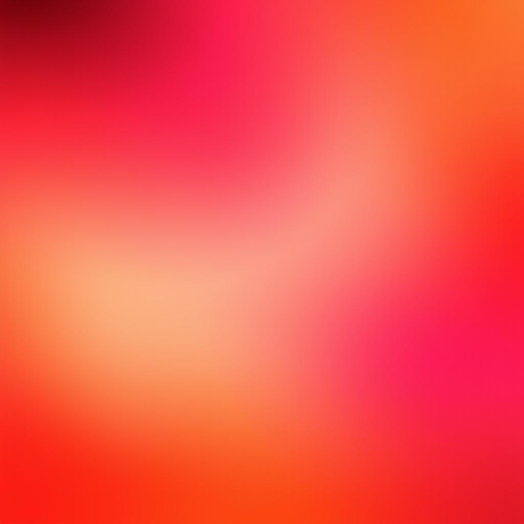 A vibrant Facebook cover image featuring a beautiful gradient blend of red and orange colors