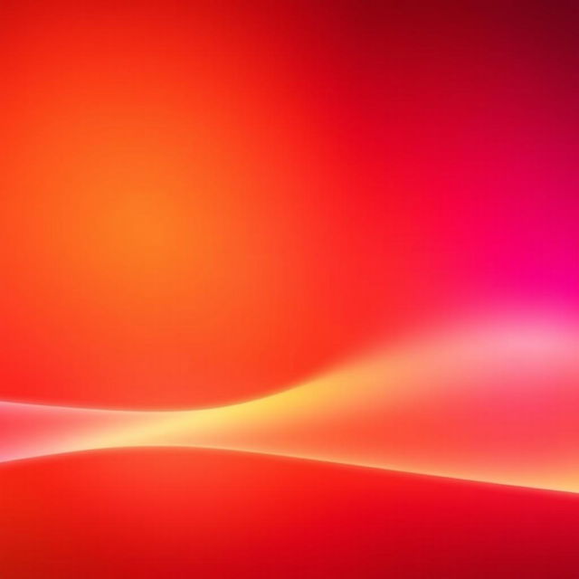 A vibrant Facebook cover image featuring a beautiful gradient blend of red and orange colors