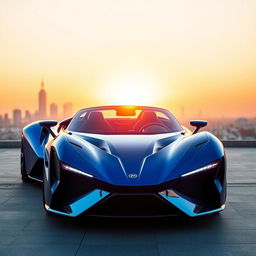 A revolutionary and sleek four-seater super sports car, designed to be visually stunning and distinct from all existing models