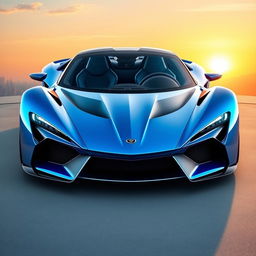 A revolutionary and sleek four-seater super sports car, designed to be visually stunning and distinct from all existing models