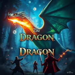 An enchanting movie poster that captures the essence of a magical realm
