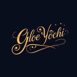A unique signature design for 'Chloe Yochi' that embodies drama, elegance, and fancy artistry