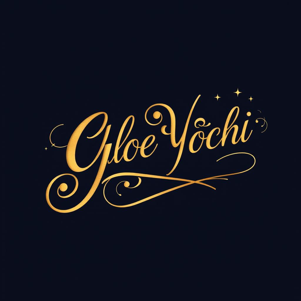 A unique signature design for 'Chloe Yochi' that embodies drama, elegance, and fancy artistry